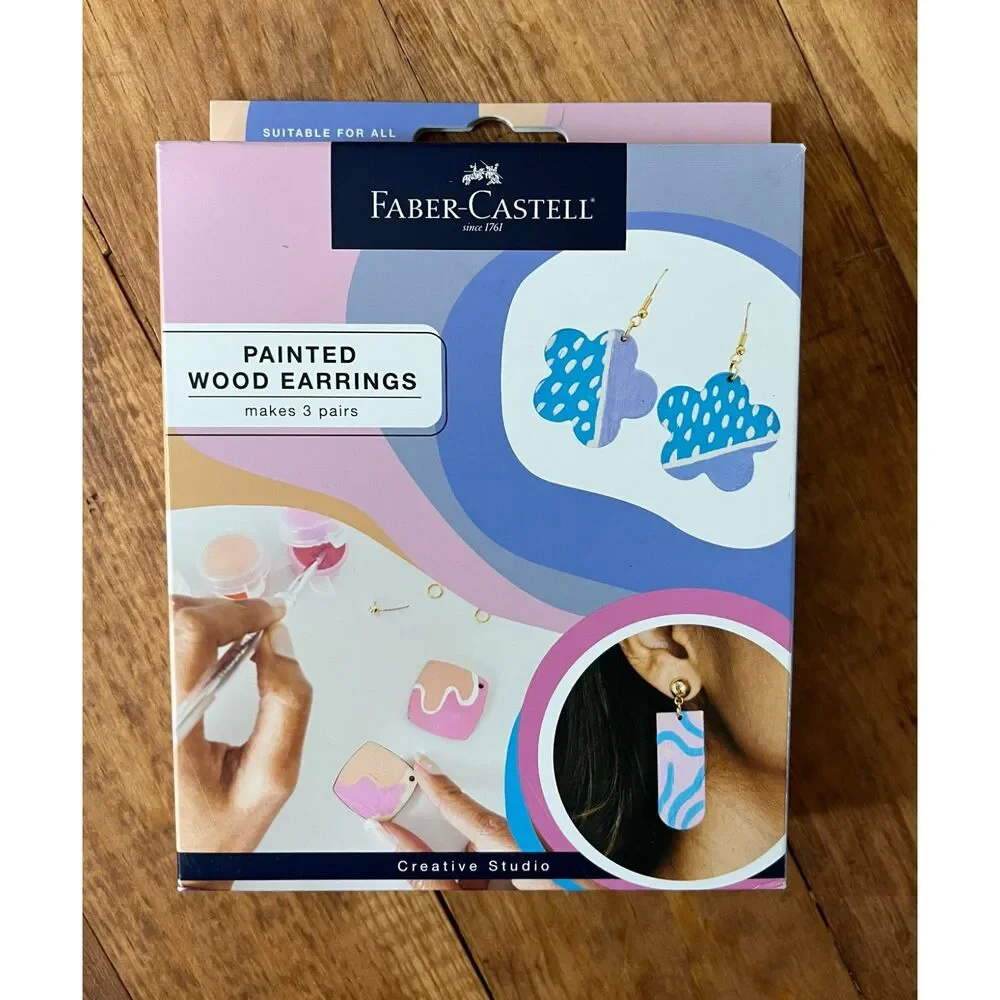 Craft Your Own Earrings-Faber Castell-NIB-Earring Set